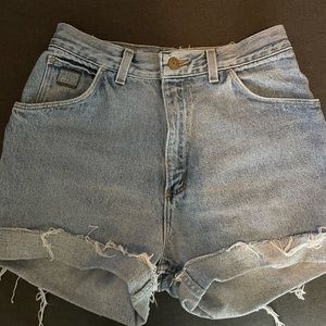 Wrangler Light-wash Denim Shorts